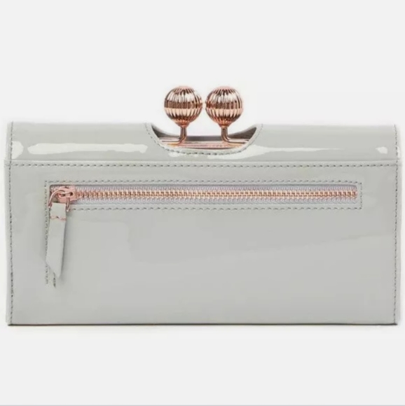 TED BAKER Felicee Grey Bobble Matinee Clutch Purse NWT - Picture 2 of 7